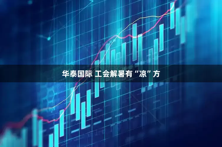 华泰国际 工会解暑有“凉”方