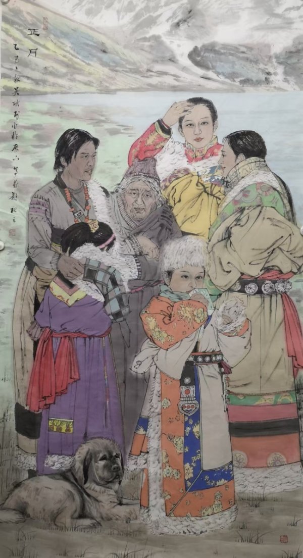 钱投网 【DeepSeek谈艺】吴欣民·人物画 | 定格人物自然流露的神态动作，塑造出有血有肉的鲜活形象